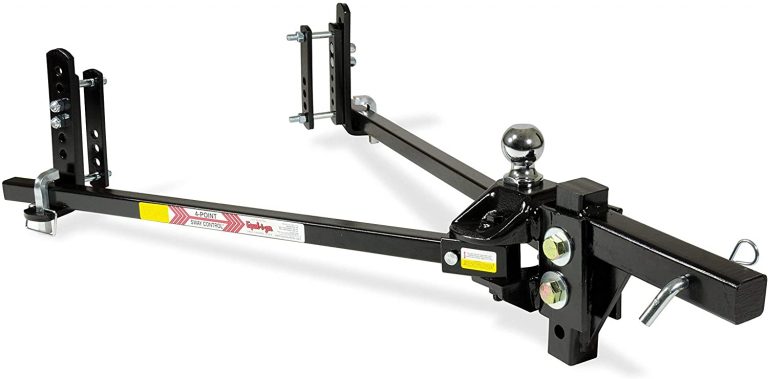 Equal-i-zer 4-point Sway Control Hitch, 90-00-1000, 10,000 Lbs Trailer Weight Rating, 1,000 Lbs Tongue Weight Rating, Weight Distribution Kit Includes Standard Hitch Shank, Ball NOT Included
