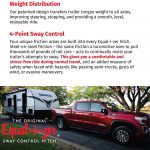 Equal-i-zer 4-point Sway Control Hitch, 90-00-1400, 14,000 Lbs Trailer Weight Rating, 1,400 Lbs Tongue Weight Rating, Weight Distribution Kit Includes Standard Hitch Shank, Ball NOT Included