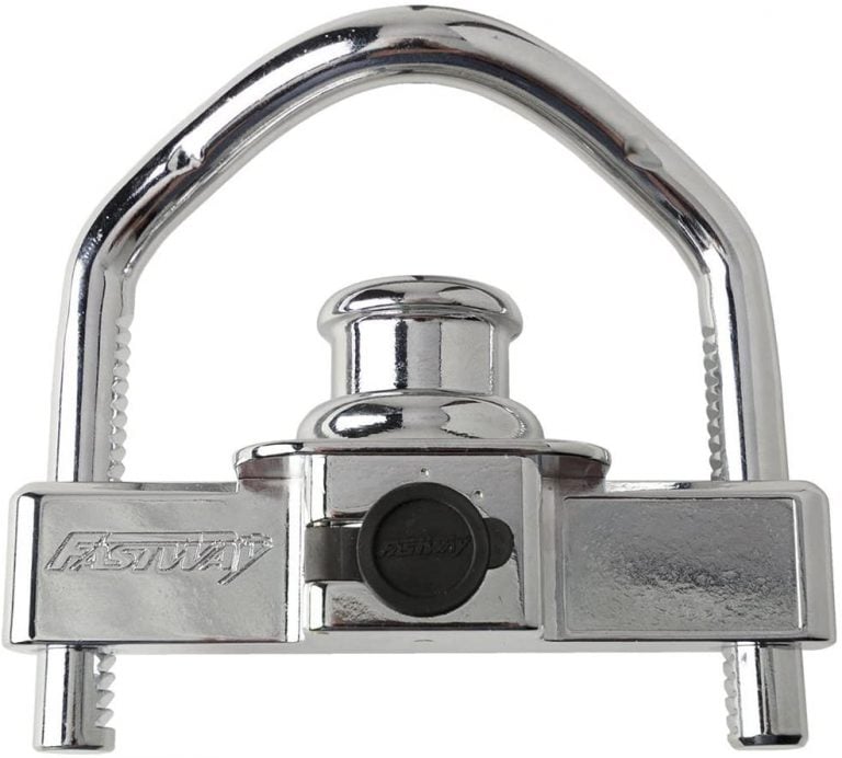 Fastway Fortress 86-00-5015 Maximum Security Universal Coupler Lock for 1 7/8 Inch, 2 Inch and 2 5/16 Inch Couplers