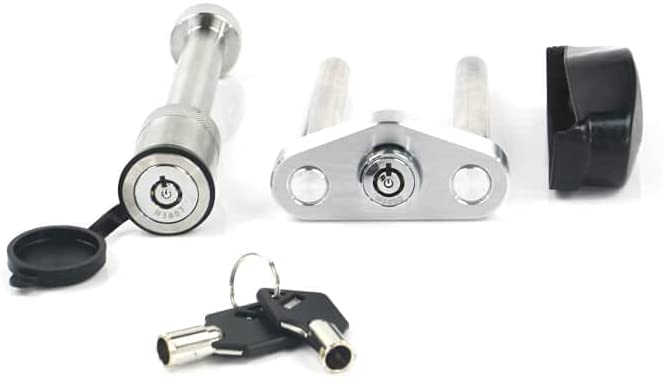 Weigh Safe WS06 - Keyed Alike Dual Pin Lock and Receiver Pin (Designed to function with 2",2.5" & 3" Receivers). ONLY FITS WEIGH SAFE & 180 HITCH BALL MOUNTS