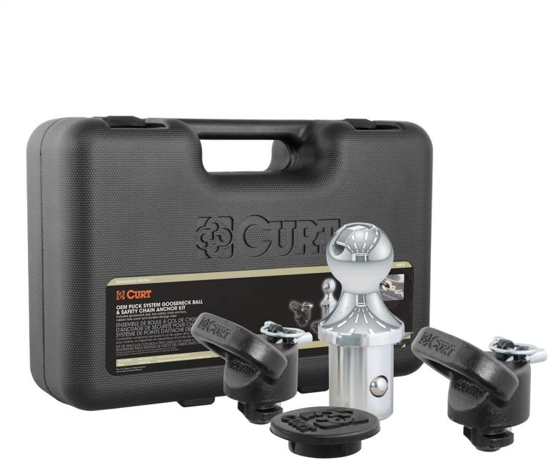 CURT 60618 OEM Puck System Gooseneck Hitch Kit, 30K, 2-5/16-In Ball, Fits Select Ram 2500, 3500