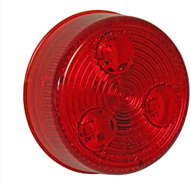 Optronics 2 Round Sealed LED Marker Light- Red (MCL55RB) - Single