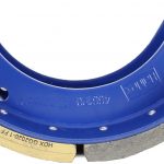 Trailer Parts Pro 12-1/4"x5 PQ Style Air Brake Shoe/Linings w/Repair Kit (BP22-027)