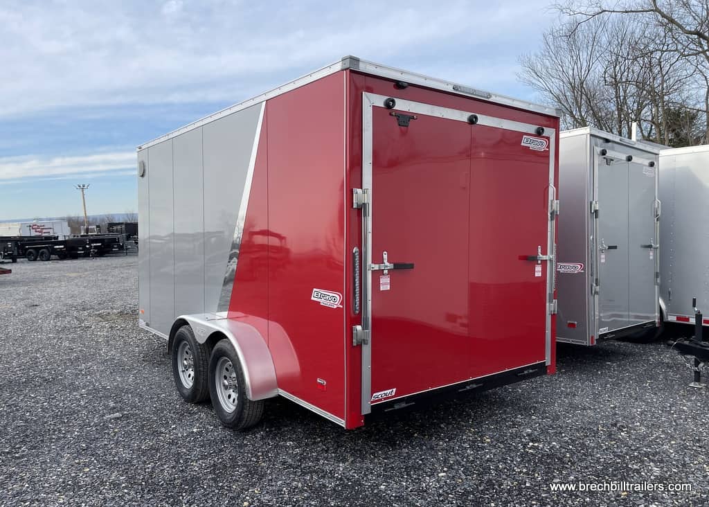 steel enclosed cargo box trailer for sale