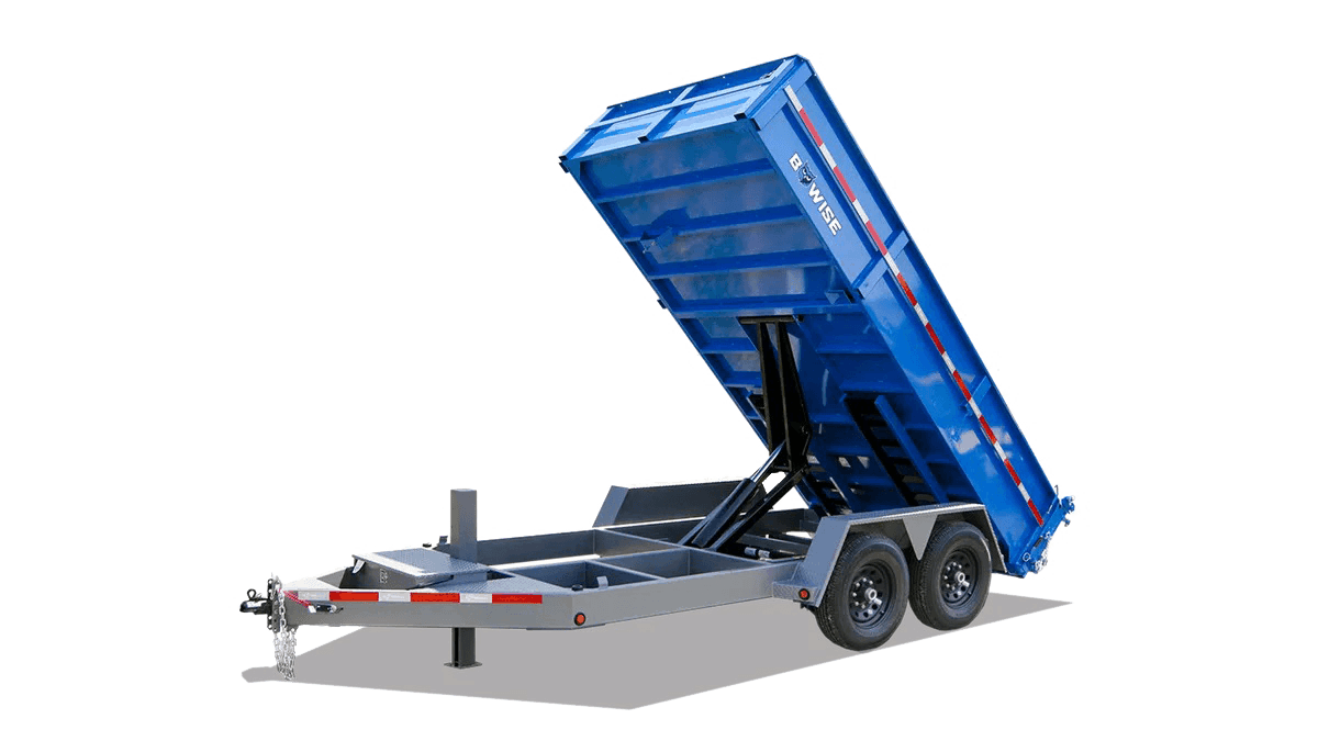 Bwise Dump Trailer for sale with new Bwise Logo 2021