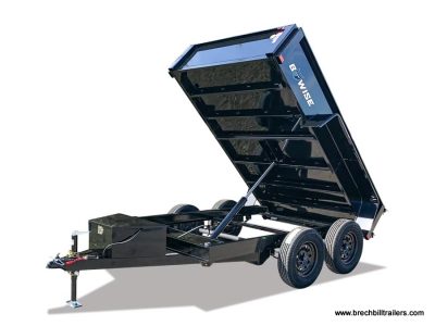 Black Bwise Small Dump Trailer Available to Order