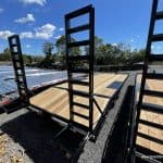 BWISE DECK OVER HEAVY DUTY LADDER RAMPS TRAILER FOR SALE