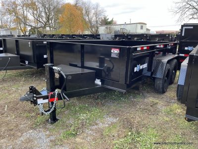 BLACK DUMP TRAILER FOR SALE COMOB GATE AND RAMPS