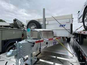 EBY All Aluminum Bumper Pull Dump Trailer