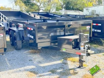 black Bwise LP LE Low Pro 14k Dump Trailer for sale