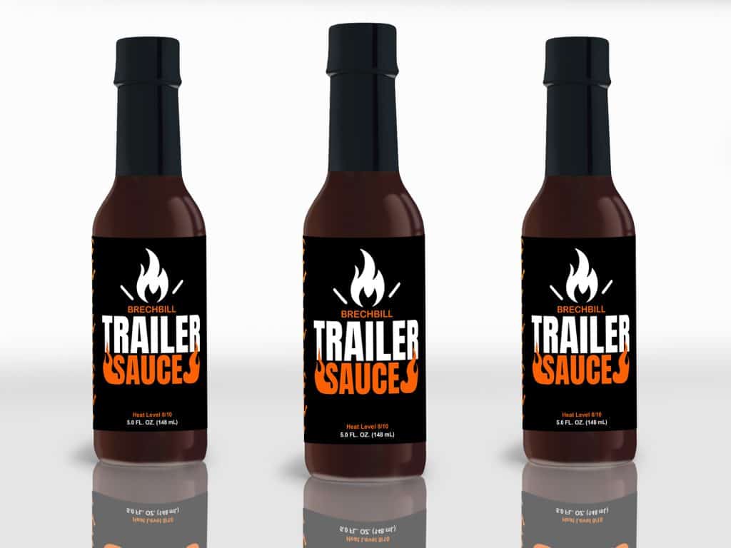Brechbill Trailer Sauce 3 Bottles Light 1.0
